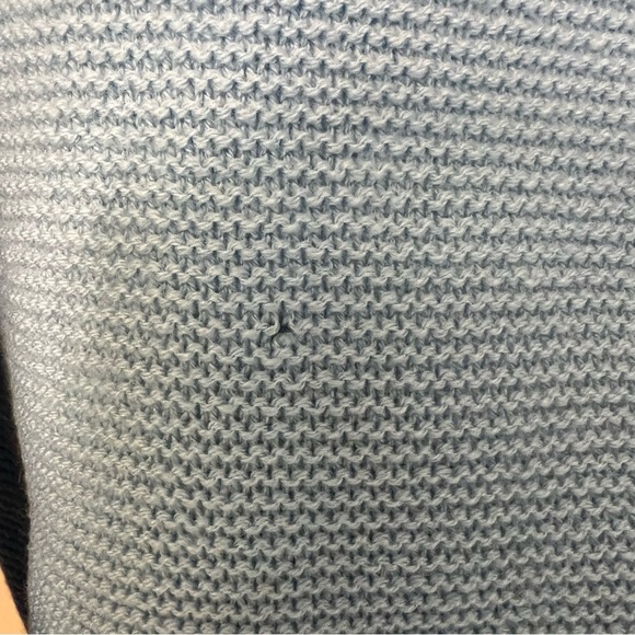 The Reset Funnel Neck Sweater Tiffany Blue S/M Feminine Minimalist Contemporary - Picture 8 of 8